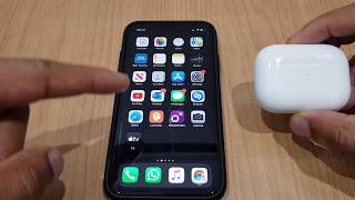 Connect AirPod Pro to iPhone 11 [upl. by Yendys]