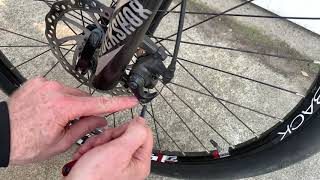 How To Adjust Mechanical Disc Brakes On A Bike [upl. by Koeninger]