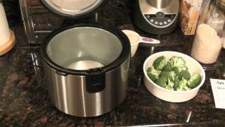 Aroma 8Cup Rice Cooker Review [upl. by Cupo181]