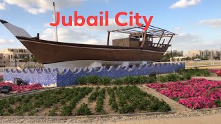 Jubail City Saudi ArabiaJubail DowntownCity DrivingDream City of Saudi ArabiaIndustrial City [upl. by Mount]