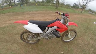 First Ride On My New Honda CR250 [upl. by Aivil]