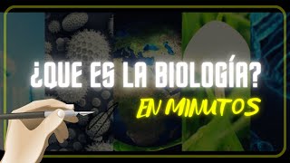 ¿QUE ES LA BIOLOGÍA en minutos [upl. by Obeng]