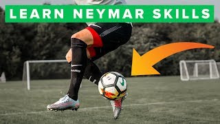 TOP 5 Neymar football skills [upl. by Tranquada]