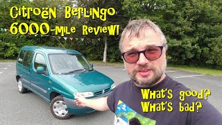 Citroen Berlingo 6000mile review [upl. by Erdnassak]