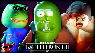 Top 10 FUNNIEST Battlefront 2 Mods Ranked ft WoofWoofWolffe [upl. by Nanerb29]