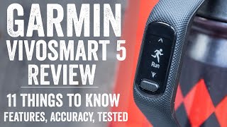 Garmin Vivosmart 5 InDepth Review 11 New Things to Know [upl. by Maher]