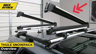 Thule SnowPack Ski amp Snowboard Carrier Overview And Installation [upl. by Boehmer]