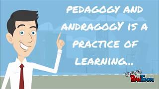 Pedagogy VS Andragogy with simple examples [upl. by Ymij]