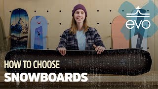 How to Choose a Snowboard amp Snowboard Size [upl. by Horan]