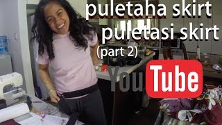 puletaha skirt  puletasi skirt part 2 [upl. by Angid]