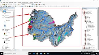 Hydrological modeling in ArcGIS  ArcMap [upl. by Jelene]