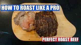 Easy Roast Beef  How to Roast Beef  Beef Joint in the Oven  Juicy Roast Beef  Beef Gravy [upl. by Poppas]