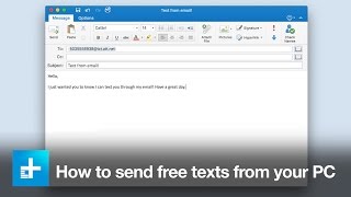 How to send free text messages from your PC [upl. by Htepsle]