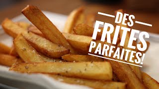 Des frites parfaites 🍟 croustillantes et moelleuses  Astuces 👌 [upl. by Arevle]