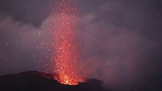 Stromboli eruptions September 2018 [upl. by Xela]