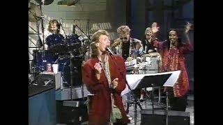 Steve Winwood on Letterman August 13 1986 Stereo [upl. by Kcirdaed]