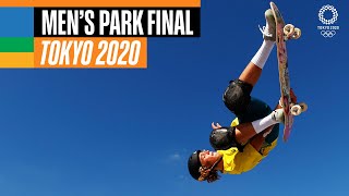 Full Skateboarding Men’s Park Final  Tokyo Replays [upl. by Htir]