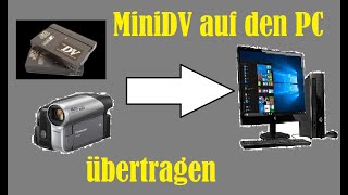 MiniDV Kasetten digitalisieren mit FireWire Kabel [upl. by Tyrone579]