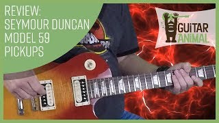 Seymour Duncan Model 59 Pickups Review [upl. by Akeemahs]