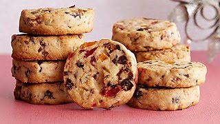 Inas Fruitcake Cookies  Food Network [upl. by Ohaus]