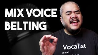 Tutorial Mix Voice dan Belting  English Subtitle [upl. by Gareth459]