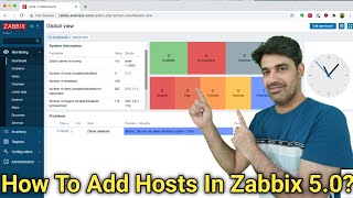 Adding Hosts in Zabbix 50 For Monitoring  How To Add Servers For Monitoring In Zabbix [upl. by Bekah325]