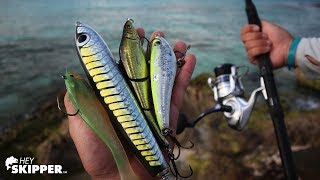 Testing Popular Beach Fishing Lures on a Tropical Beach [upl. by Lorianne]