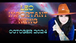 Leo OCTOBER MONTHLY Astrology Horoscope 2024 [upl. by Fernando]