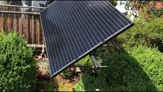 DIY  Solar Tracker  Photovoltaik Modul  Solar Tracking [upl. by Marijo]