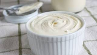 Homemade Sour Cream How to Make Creme Fraiche [upl. by Graig]