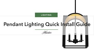 Pendant Lighting Quick Install Guide [upl. by Rikahs]