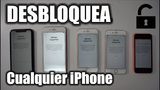 Como Desbloquear iPhone Y Liberar De Cualquier Compañia [upl. by Annwahs]