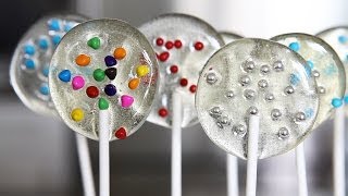 How to Make Homemade Lollipops  Cooking Tips amp Recipes [upl. by Hacceber]