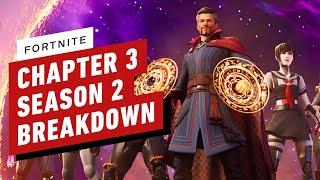 Fortnite Chapter 3 Season 2  All Gameplay and Map Changes Explained [upl. by Fransisco]