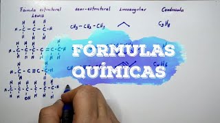 FÓRMULAS QUÍMICAS [upl. by Aital540]