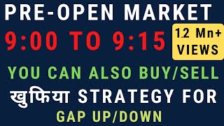 What is Pre Opening Session in Stock Market  How to trade in Pre Open Market [upl. by Anitahs462]