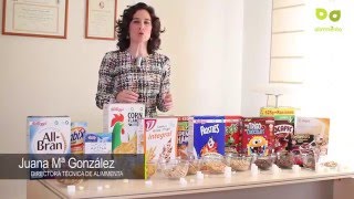 Cereales para el desayuno azúcar añadido [upl. by Baillieu980]