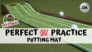 Perfect Practice Putting Mat Review  Dustin Johnson Approved [upl. by Rausch]