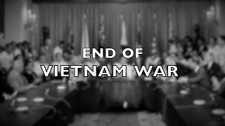 End of Vietnam War [upl. by Tiloine]