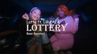 Latto ft LU KALA  Lottery Bass Boosted [upl. by Cerf]