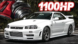 1100HP RB26 GTR Gettin’ Rowdy on the Street  Fastest Skyline R34 in the USA 40PSI  9500RPM [upl. by Mariko]