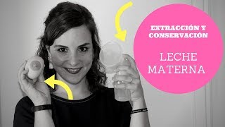 EXTRACCIÓN Y CONSERVACIÓN de leche materna Actualidad Matrona [upl. by Yspyg314]