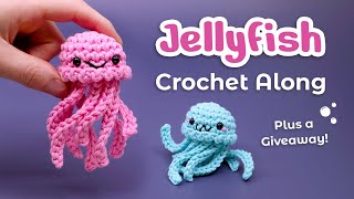 Jellyfish Amigurumi  Crochet Along Live [upl. by Socin]