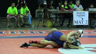 2016 HHSAA wrestling Girls 145 final [upl. by Filbert]