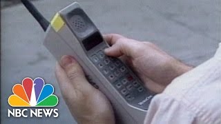 When Cell Phones Were A 1980s Novelty  Flashback  NBC News [upl. by Jahdiel522]