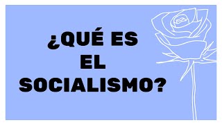 ¿Qué es el Socialismo [upl. by Shaina324]