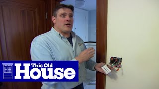 How to Install a Bathroom Fan  Ask This Old House [upl. by Echikson]