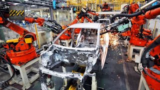 How Cars Are Made In Factories Mega Factories Video [upl. by Clawson]