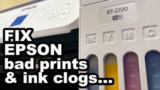 EPSON Ecotank Sublimation Printer Problems amp Fixes [upl. by Almeta]