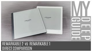 Remarkable 2 vs Remarkable 1  Direct Comparison [upl. by Srini220]